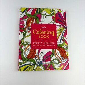 Posh Coloring Book Pretty Designs for Fun & Relaxation 2014 Andrews McMeel Adult